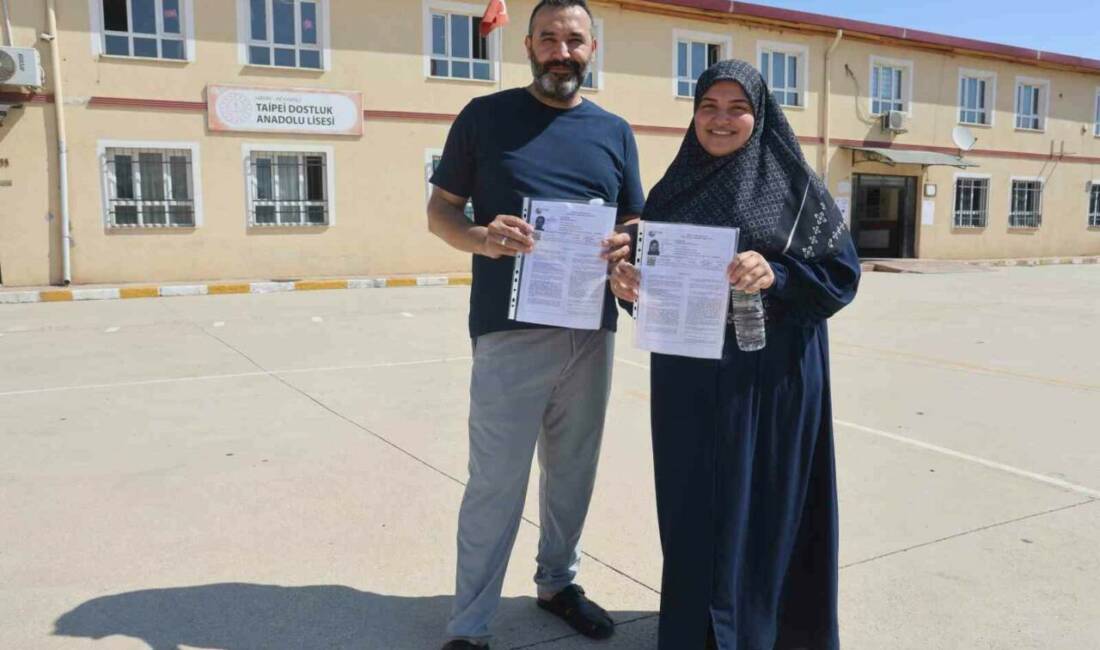 Hatay’da yaşayan Serkan ve Sıla Kaftanoğlu çifti, aynı okulda el