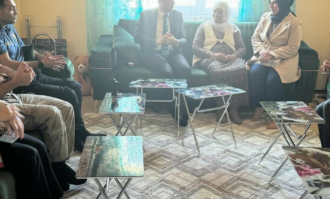 Ağrı’nın Diyadin ilçesine yeni atanan Kaymakam Furkan Korkusuz, ilk ziyaretini