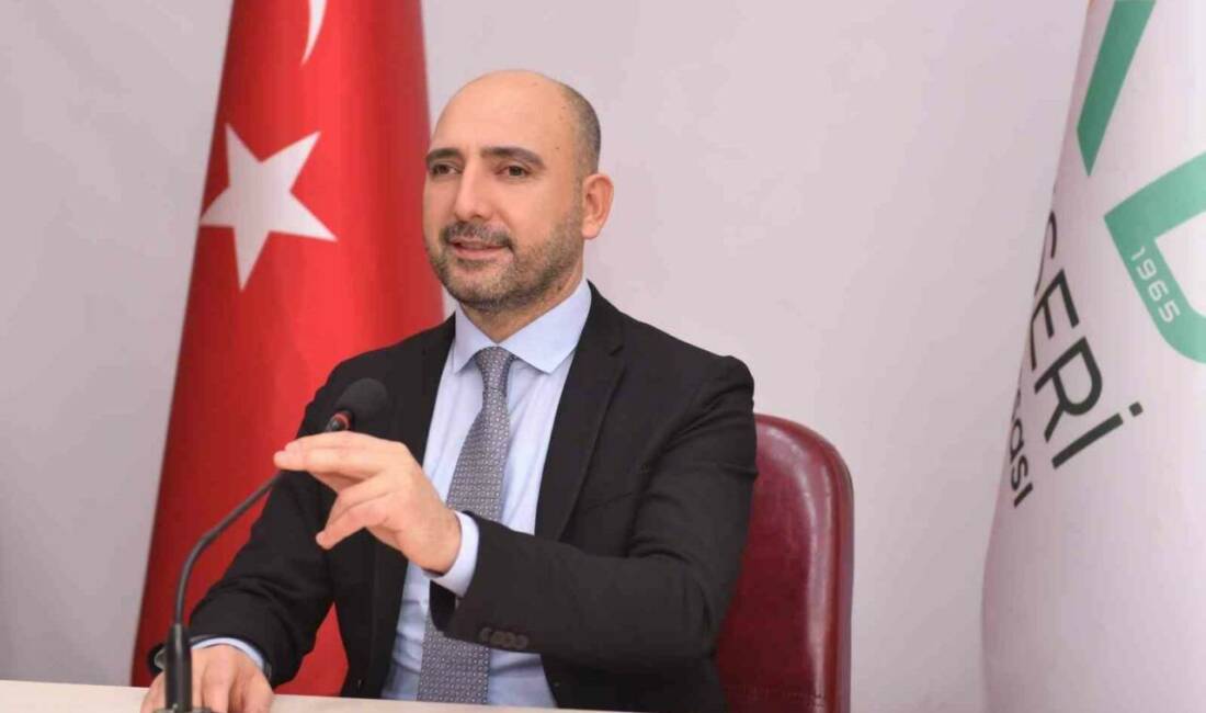 Kayseri Ticaret Borsası Başkanı Recep Bağlamış, “Bilim ve teknolojiyle güçlenen