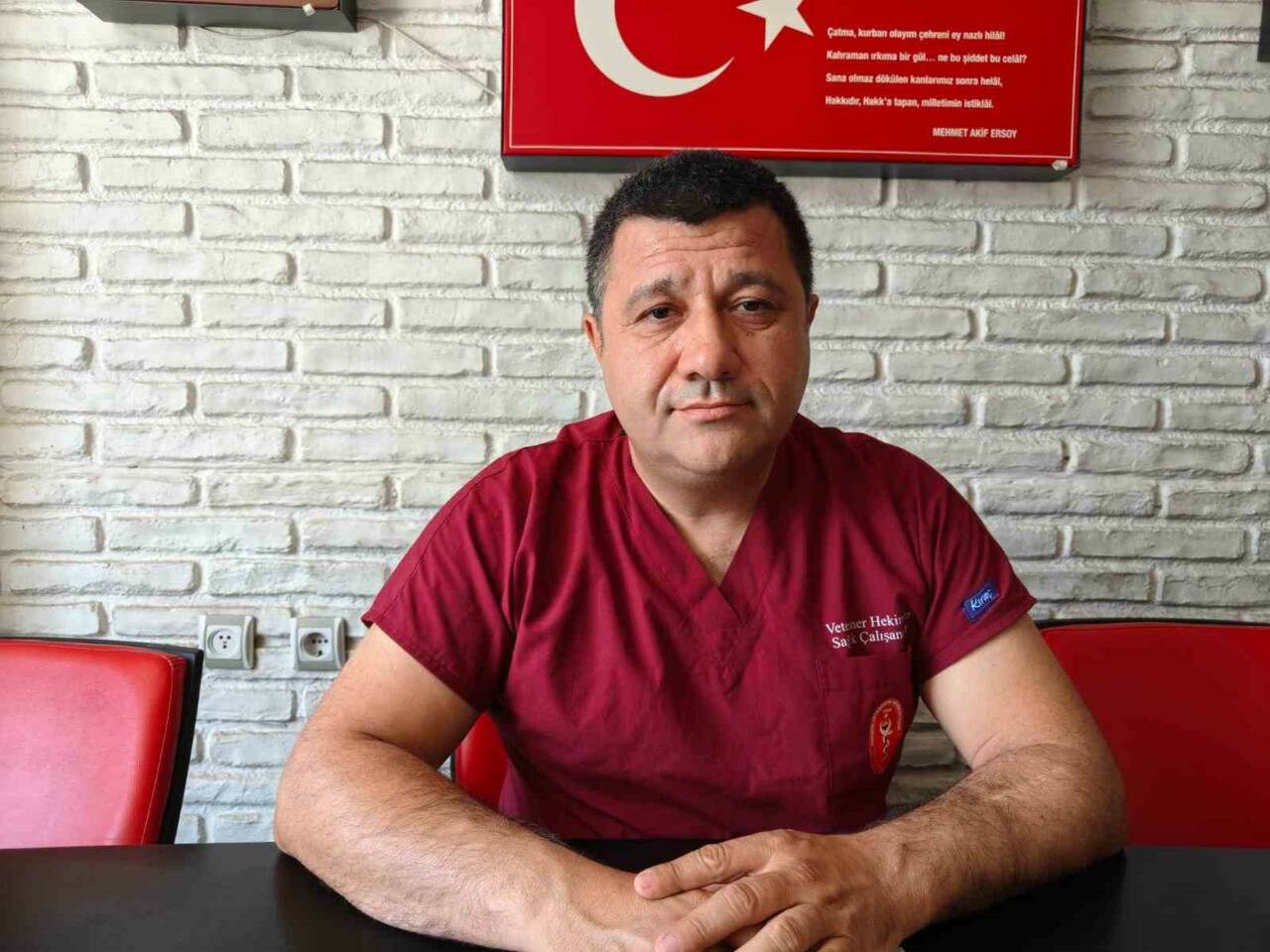 Kayseri Veteriner Hekimler Odası Başkanı Akgün Ergül, soğuk geçen kış