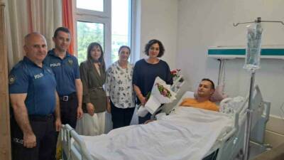 DÜZCE(İHA) – Düzce Emniyet Müdürü İbrahim Ergüder’in eşi ve POLED