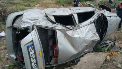 Samsun’da meydana gelen kazada ağır yaralanan 18 yaşındaki genç kaldırıldığı