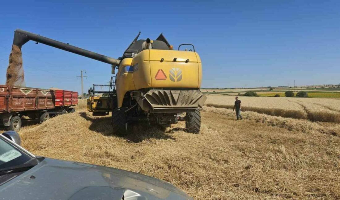 Edirne’nin Keşan ilçesinde, İlçe Tarım ve Orman Müdürlüğü kontrol görevlisi