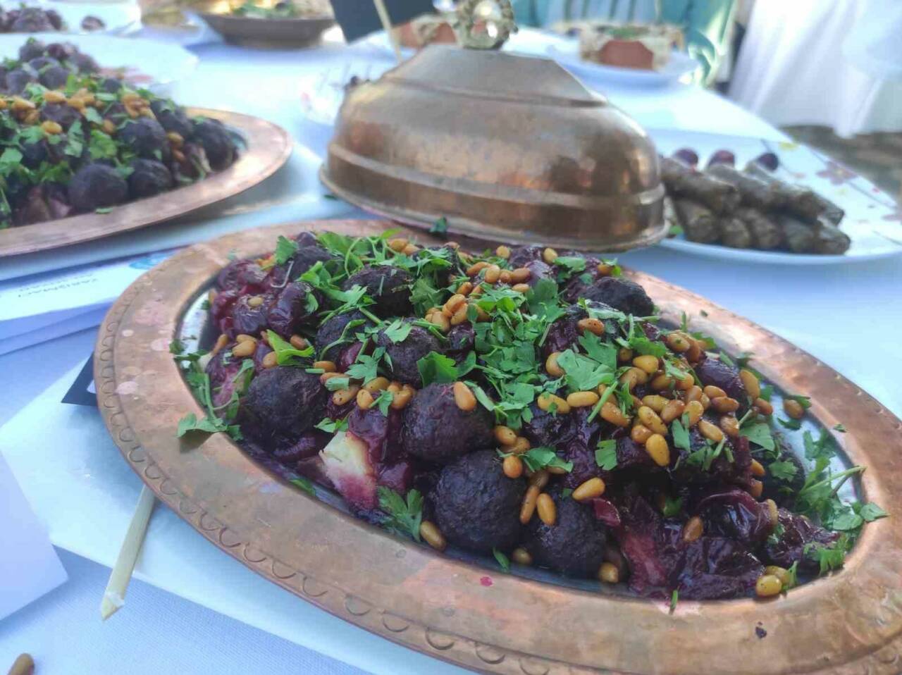 Tekirdağ’ın Süleymanpaşa ilçesinde düzenlenen 59. Uluslararası Kiraz Festivali kapsamında “Kirazlı