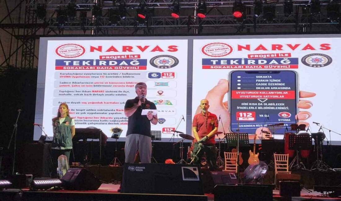 Tekirdağ İl Emniyet Müdürlüğü Narkotik Suçlarla Mücadele Şube Müdürlüğü TUBİM