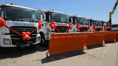 Körfez Belediyesi, hizmet kalitesini artırmak amacıyla 20 yeni aracı daha