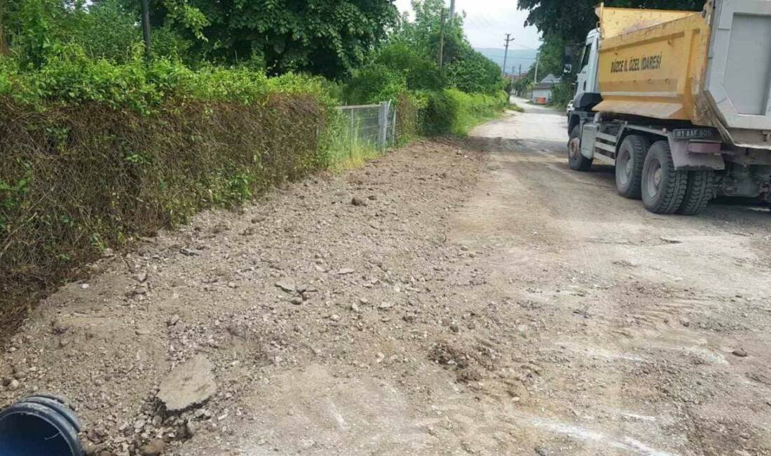 DÜZCE (İHA) – Düzce’de köylerde alt yapı sıkıntısı yaşayan bölgelerde