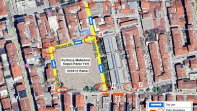 Eskişehir Büyükşehir Belediyesi tarafından hayata geçirilecek Kurtuluş Kapalı Pazar Yeri