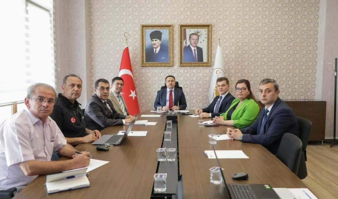 Kütahya Valisi Musa Işın başkanlığında Simav ilçesinde son dönemde yaşanan