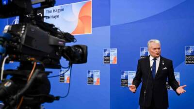 Litvanya Cumhurbaşkanı Gitanas Nausda, “Sloganımız, ’NATO’yu yeniden büyük yapalım’ olmalı”