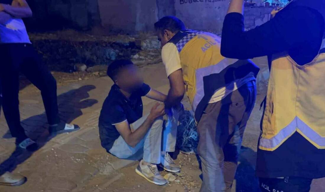 Adıyaman’da kullandığı maddenin etkisinde kalan bir genç, mahallede tedirginliğe neden