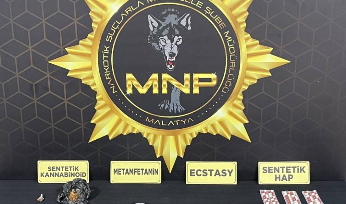 MALATYA (AA) – Malatya’da düzenlenen uyuşturucu operasyonunda 4 şüpheli gözaltına
