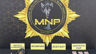 MALATYA (AA) – Malatya’da düzenlenen uyuşturucu operasyonunda 4 şüpheli gözaltına