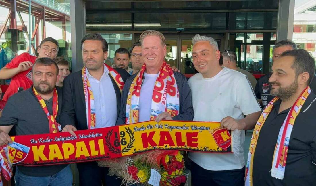 Kayserispor’un prensip anlaşmasına vardığı yeni Teknik Direktörü Markus Gisdol şehre