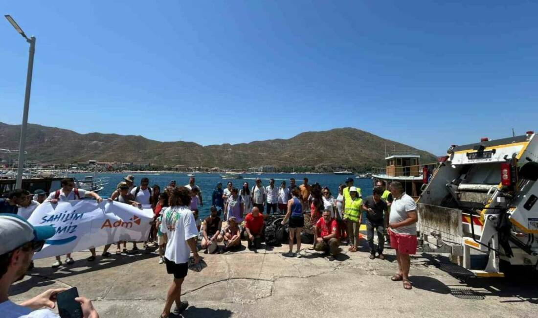 Muğla’nın Marmaris ilçesinde gönüllülerce temizlik harekâtı başlatıldı. Marmaris’te ki çevre