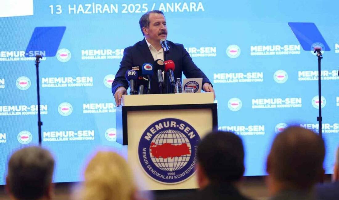 Memur Sendikaları Konfederasyonu Genel Başkanı Ali Yalçın, “Kamu görevlilerine gelir