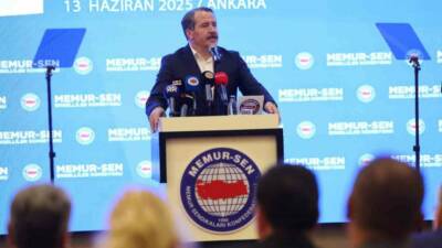 Memur Sendikaları Konfederasyonu Genel Başkanı Ali Yalçın, “Kamu görevlilerine gelir