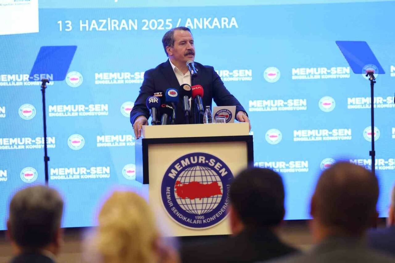 Memur Sendikaları Konfederasyonu Genel Başkanı Ali Yalçın, “Kamu görevlilerine gelir