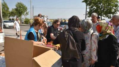Hafta sonu gerçekleştirilen üniversiteye giriş sınavlarında, Menemen Belediyesi, ilçede sınavların