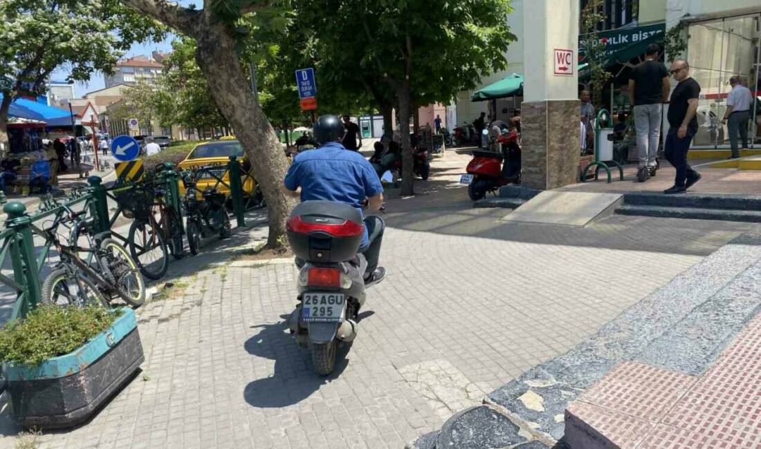 Eskişehir’de sayıları her geçen gün artan motosikletlerin, trafiğe kapalı yolları,