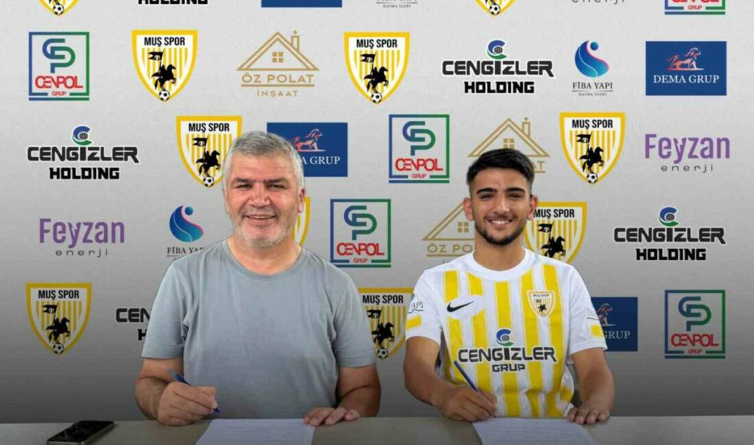Muşspor, genç orta saha Bilal Budak’ı kadrosuna kattı. TFF 2.