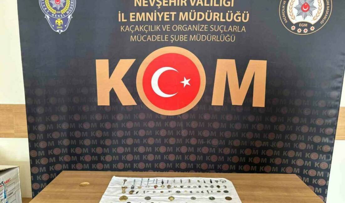 Nevşehir’de çeşitli ebat ve türlerde tarihi eser olduğu değerlendirilen sikke