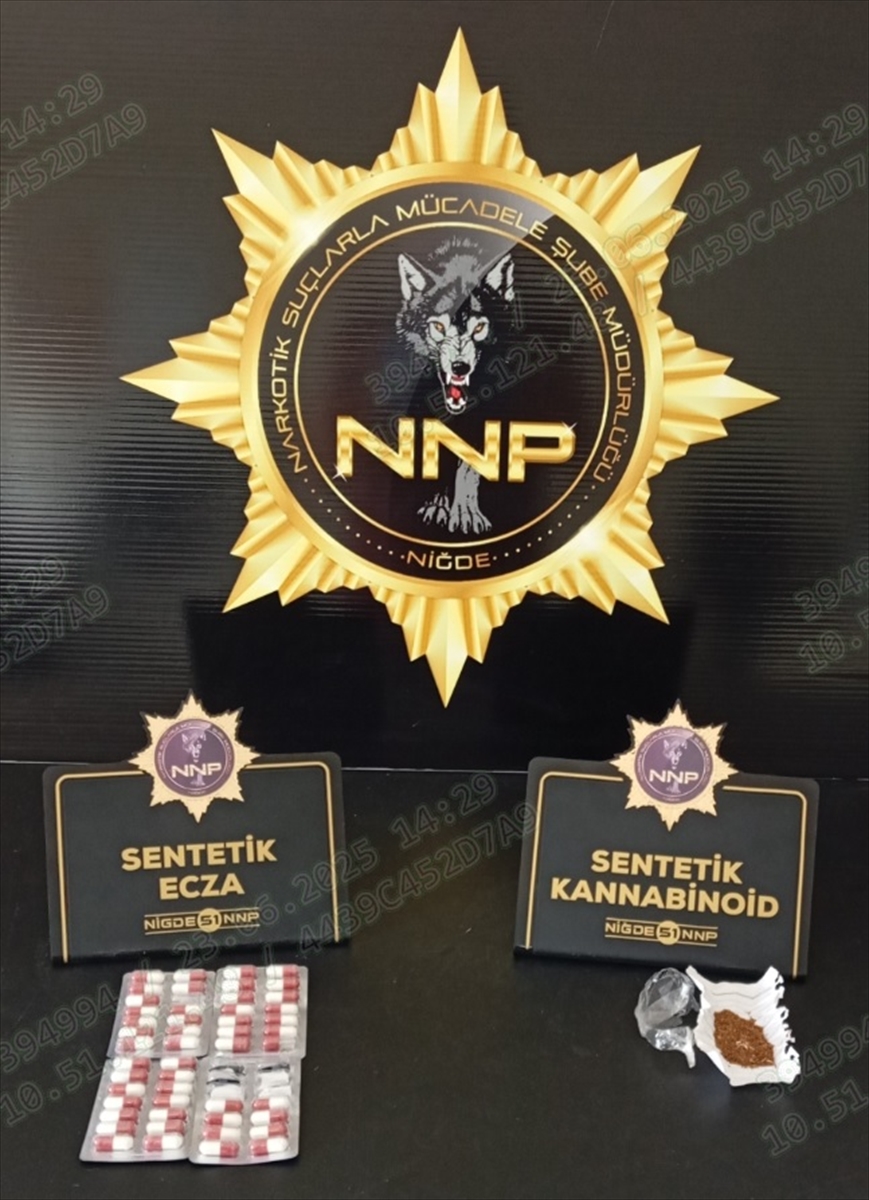 NİĞDE (AA) – Niğde’de düzenlenen uyuşturucu operasyonlarında gözaltına alınan 8