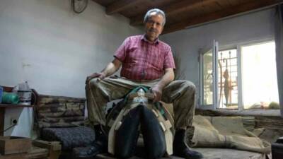 Giresun’da artık unutulmaya yüz tutmuş mesleklerden biri olan semerciliğin son