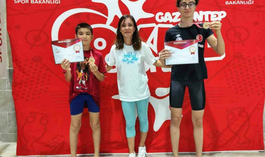 Gaziantep’te düzenlenen okul sporları Türkiye Şampiyonası’nda Aydınlı sporcular altın madalya