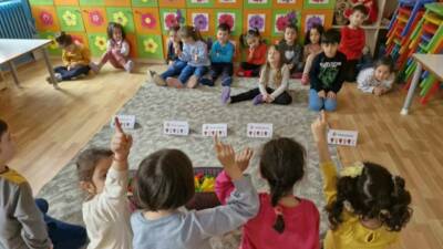 Ordu’nun Ünye ilçesinde bir ortaokulda düzenlenen ’ 2025’te Matematik’ isimli