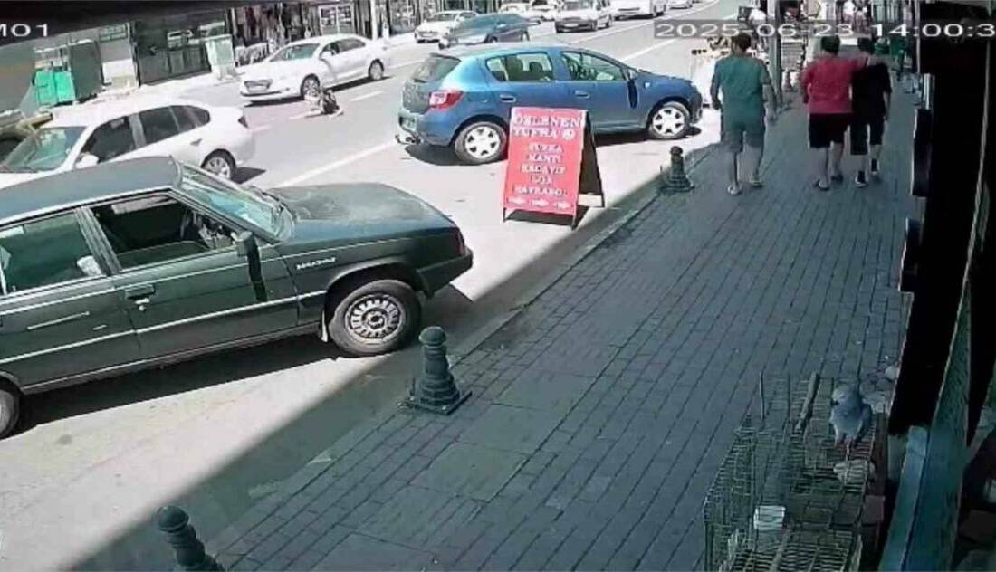 Tekirdağ’ın Muratlı ilçesinde yolun karşısına geçerken otomobilin çarptığı bisikletli çocuk,