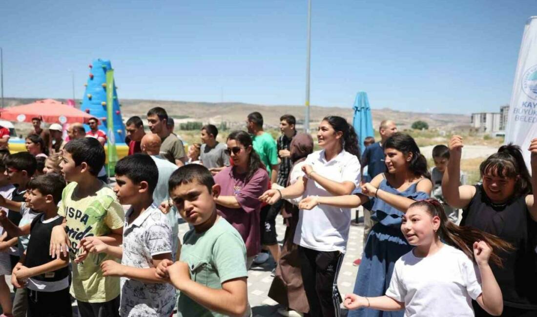Kayseri Büyükşehir Belediyesi bünyesinde hizmet veren Spor A.Ş., özel çocuklara