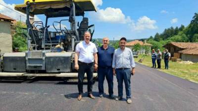 Bilecik’in Pazaryeri ilçesinde köy yollarının standardı yükseliyor. İl Özel İdaresi