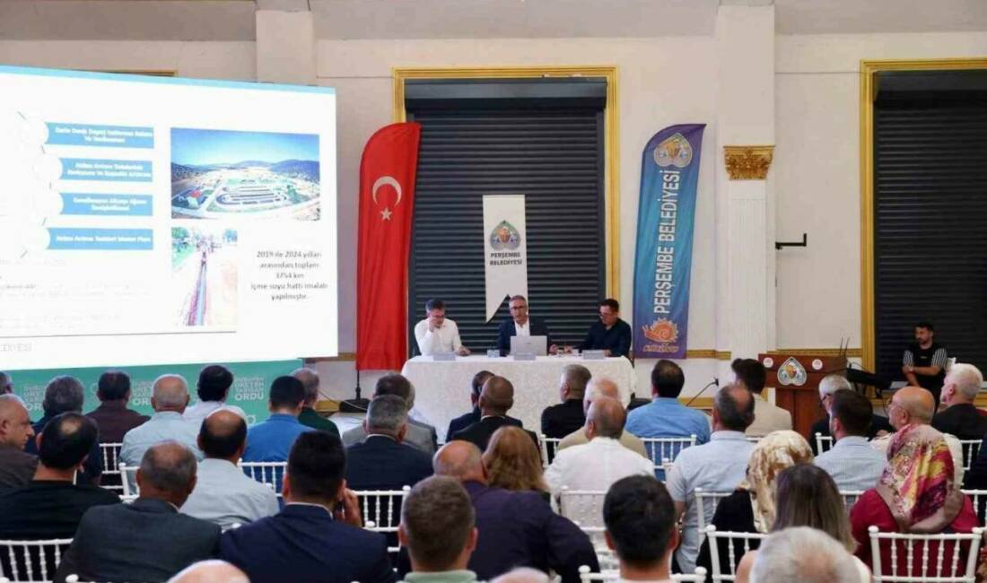 Ordu’nun Perşembe ilçesinde, sürdürülebilir kalkınma hedefiyle hazırlanan turizm ve şehir-bölge