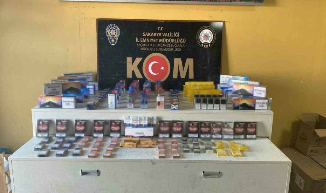 Sakarya’nın Adapazarı ve Serdivan ilçelerinde iki ayrı adrese polis ekiplerince