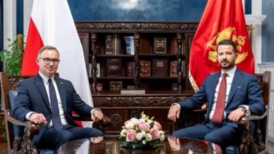 PODGORİTSA (AA) – Polonya Cumhurbaşkanı Andrzej Duda, Karadağ’ın 2028’de Avrupa