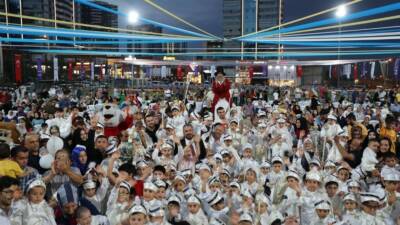 Pursaklar Belediyesi, sosyal yardım alan ailelerin çocukları ile öksüz ve