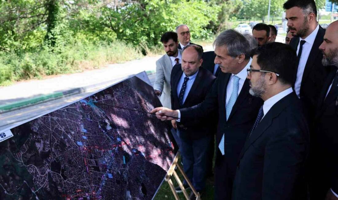 Sakarya Büyükşehir Belediye Başkanı Yusuf Alemdar, raylı sistem projesinde sondaj