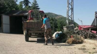 Adana’nın Saimbeyli ilçesinde, bayram sonrası ilçe genelinde temizlik ve dezenfekte