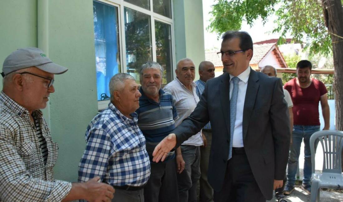 Manisa’nın Salihli ilçesinde mahalle ziyaretlerine devam eden Kaymakam Ali Güldoğan,