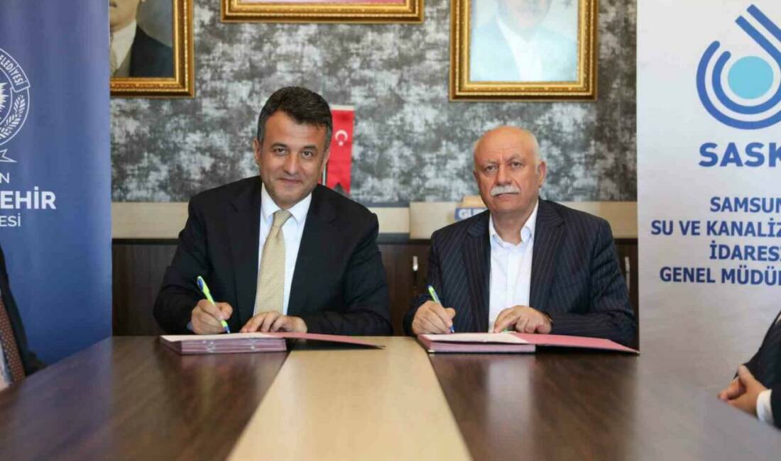 SAMSUN (İHA) – Samsun Büyükşehir Belediyesi tarafından içme suyu altyapısını