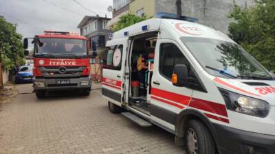 SAMSUN (AA) – Samsun’un Çarşamba ilçesinde evde çıkan yangında dumandan