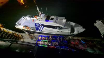 SAMSUN (AA) – Samsun’da kaçak avlandığı belirlenen 6 ton kalkan