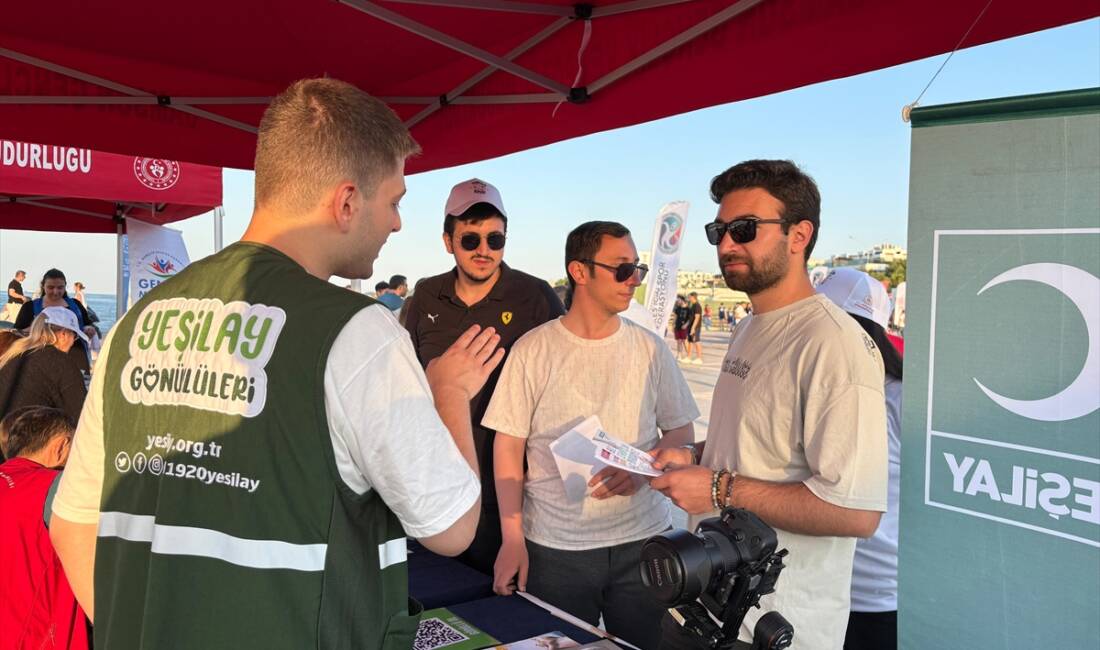 SAMSUN (AA) – Samsun’daki Gençlik ve Spor Festivali kapsamında Yeşilay