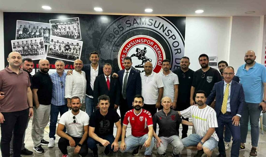 SAMSUN (İHA) – Samsunspor Kulübü Yönetim Kurulu Üyeleri, görev dağılımın