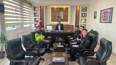 Sarıgöl Kaymakamı Halil Dalak, Jandarma Teşkilatının 186. kuruluş yıl dönümü