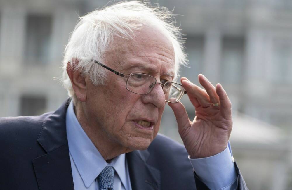 Yahudi kökenli ABD Vermont eyaleti Senatörü Bernie Sanders, Oklahoma eyaletinde