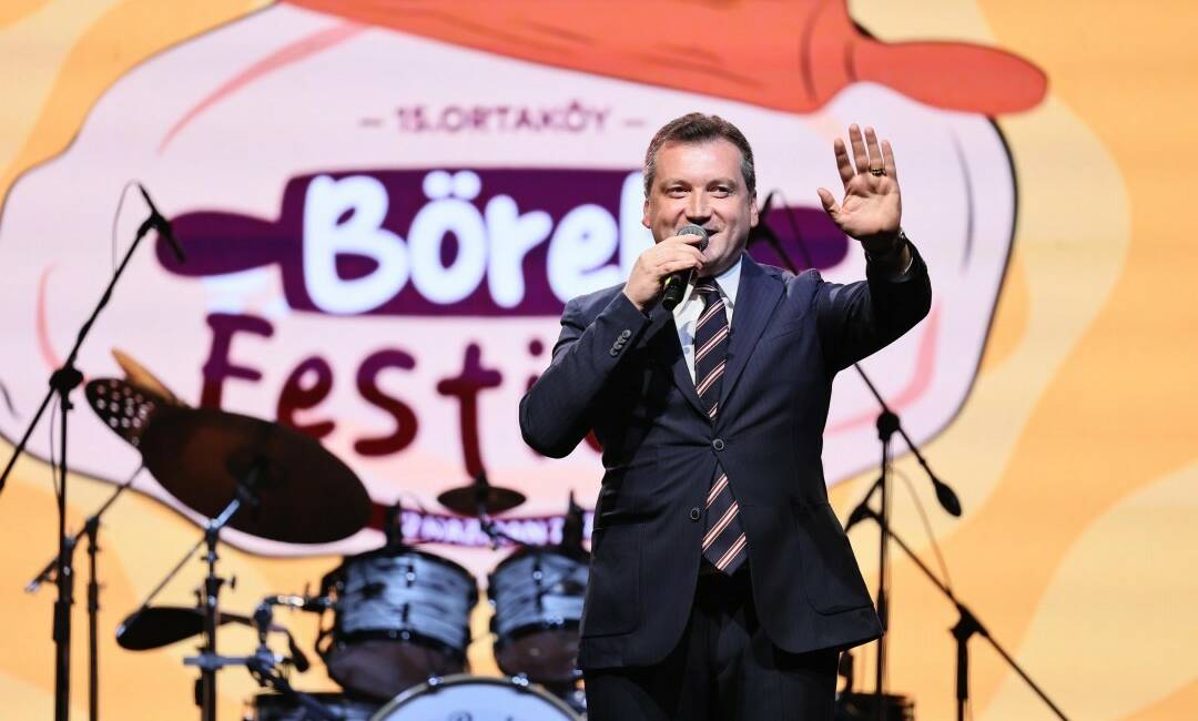 Silivri’de bu yıl 15’incisi düzenlenen Ortaköy Börek Festivali’ni büyük bir