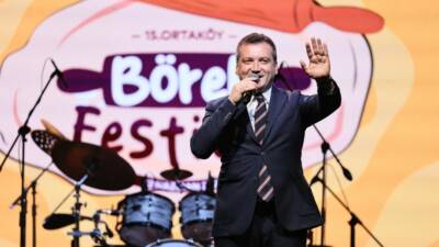 Silivri’de bu yıl 15’incisi düzenlenen Ortaköy Börek Festivali’ni büyük bir