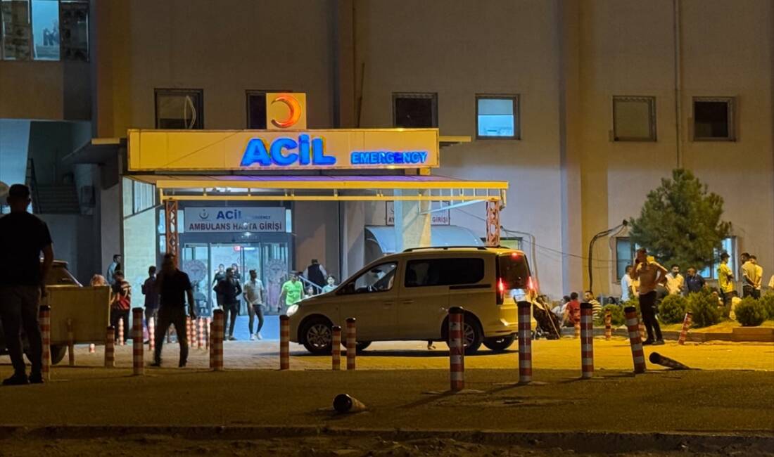 ŞIRNAK (AA) – Şırnak’ın Silopi ilçesinde bir iş yerinde çıkan